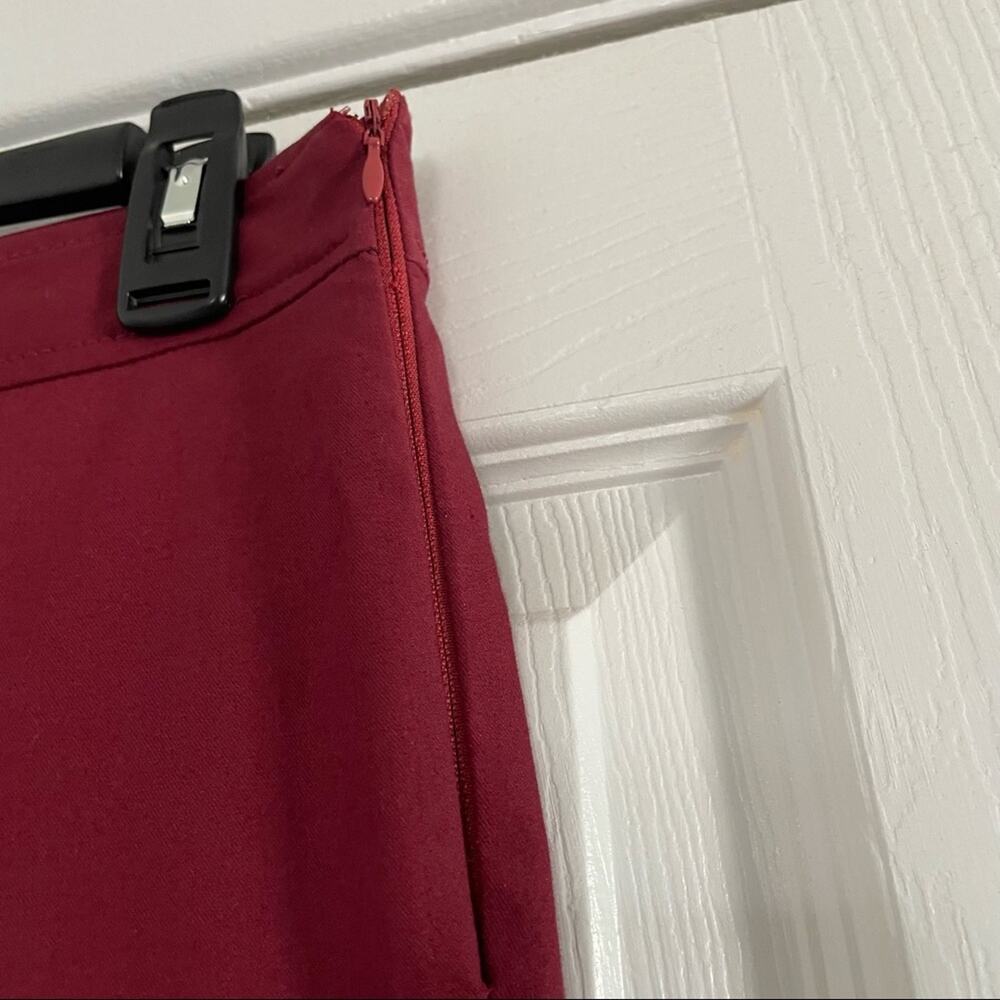 Theory Deep Raspberry Bimsa Approach Ankle Length… - image 5